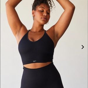 SET Active Ribbed V Sports Bra